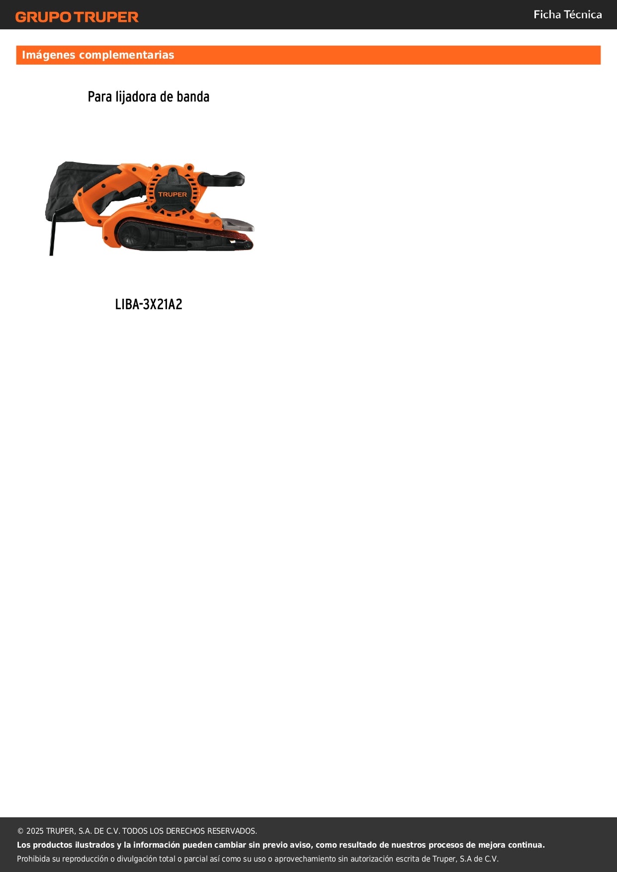 Interruptor de repuesto para LIBA-3X21A2, Truper