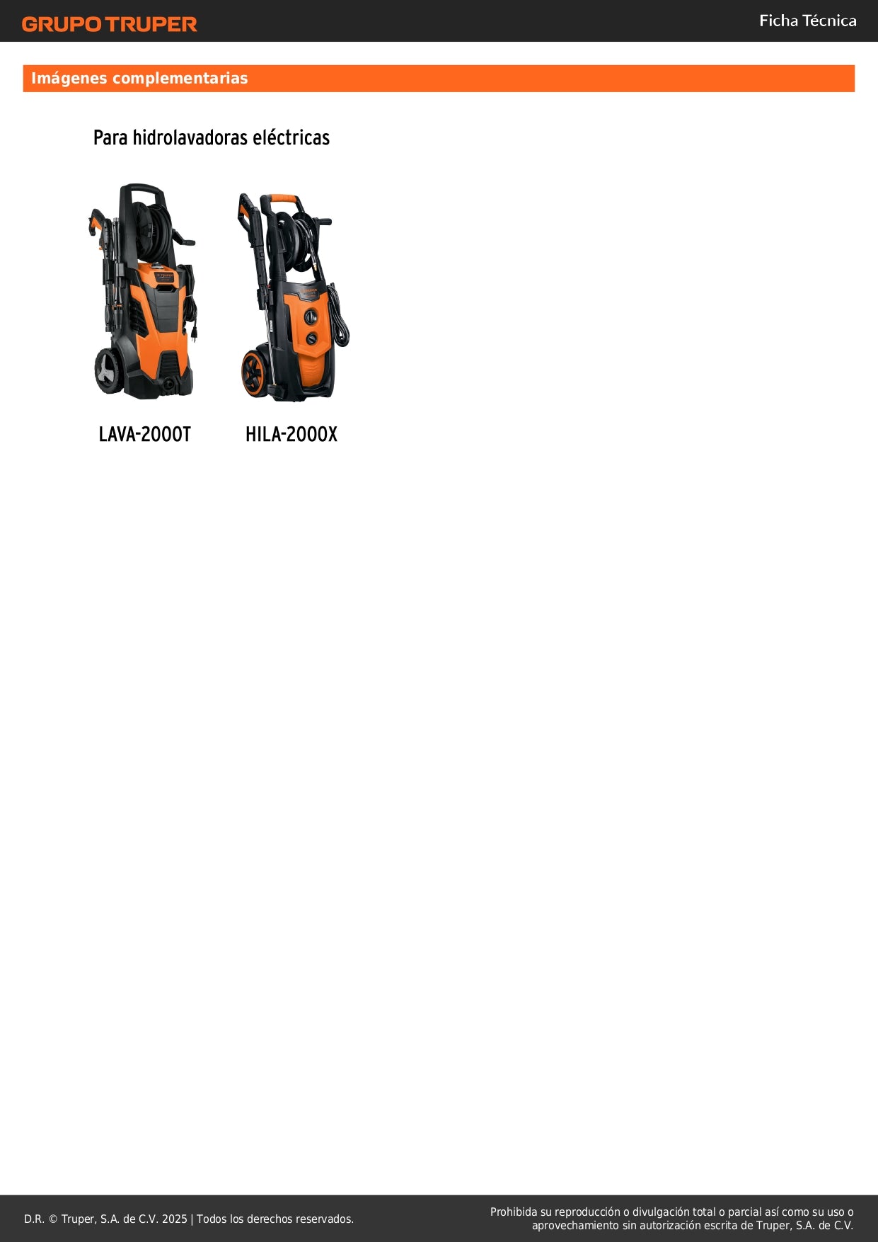 Boquillas para LAVA-2000T, Expert