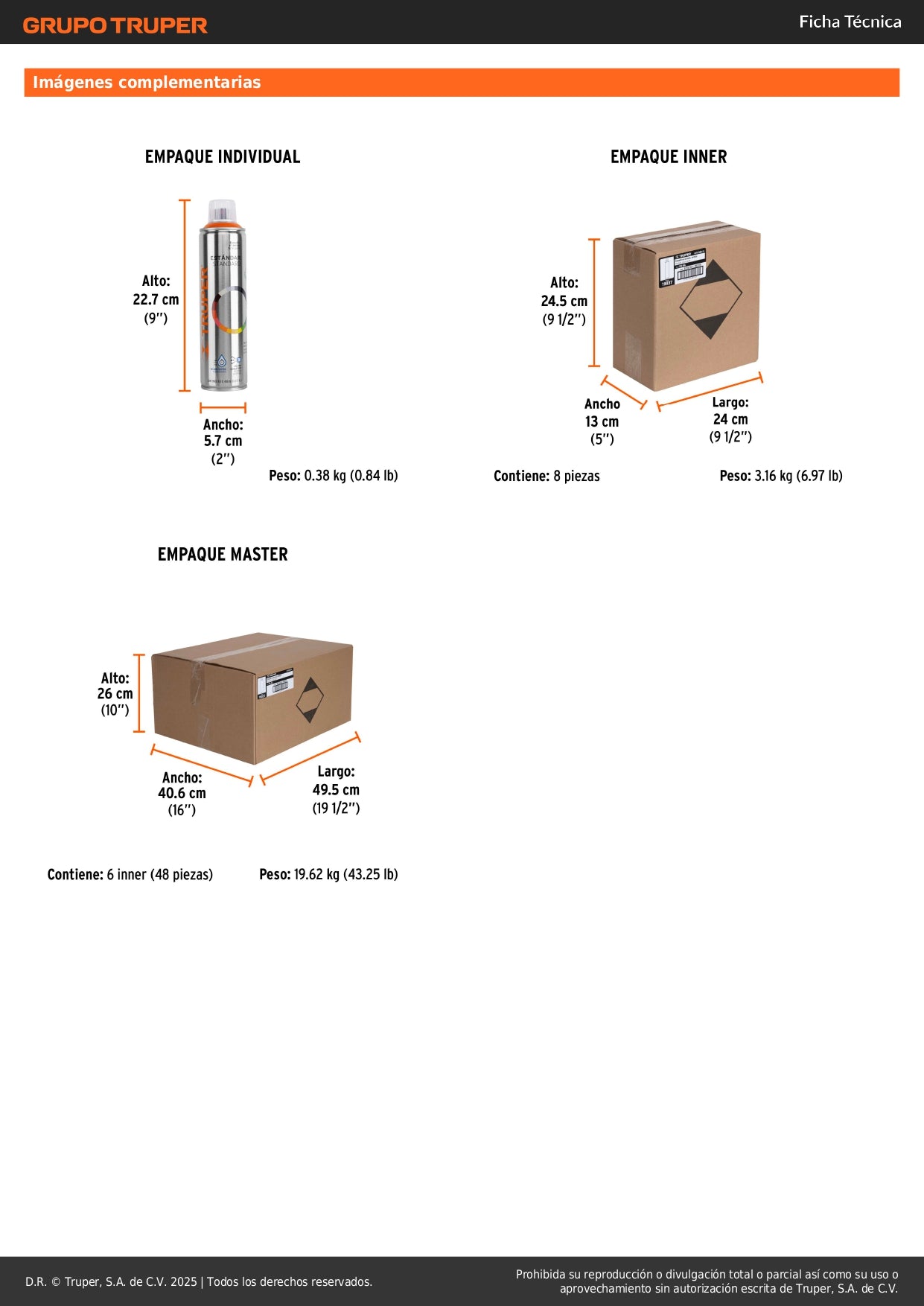 Pintura Aerosol Naranja 400ml PA-NA - Anticorrosión Secado Rápido Metal Plástico Madera - Solución Profesional Manualidades Arte Decoración