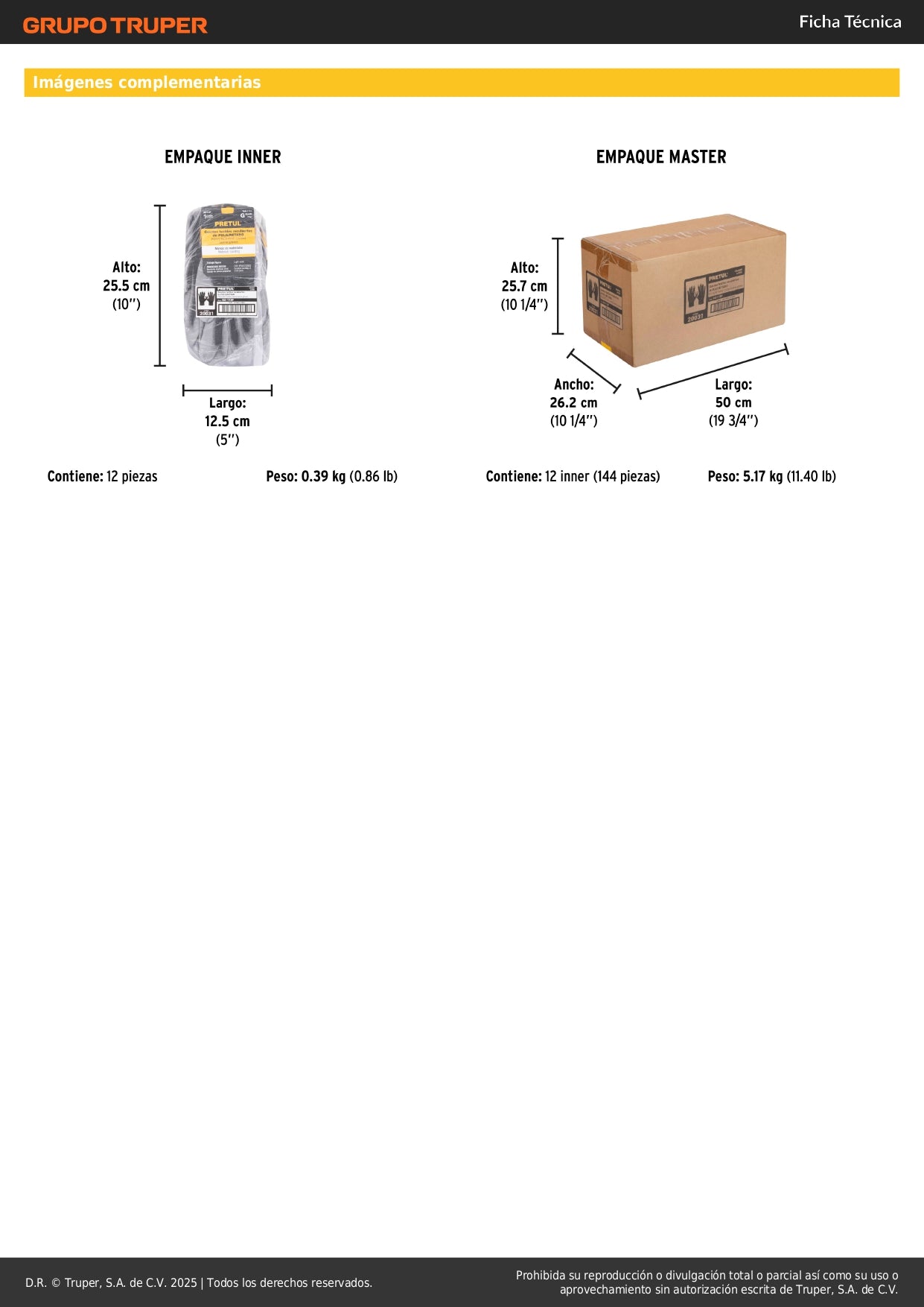 Guantes de Nylon con Recubrimiento Poliuretano PRETUL GU-113P - Protección y Destreza para Trabajo de Precisión