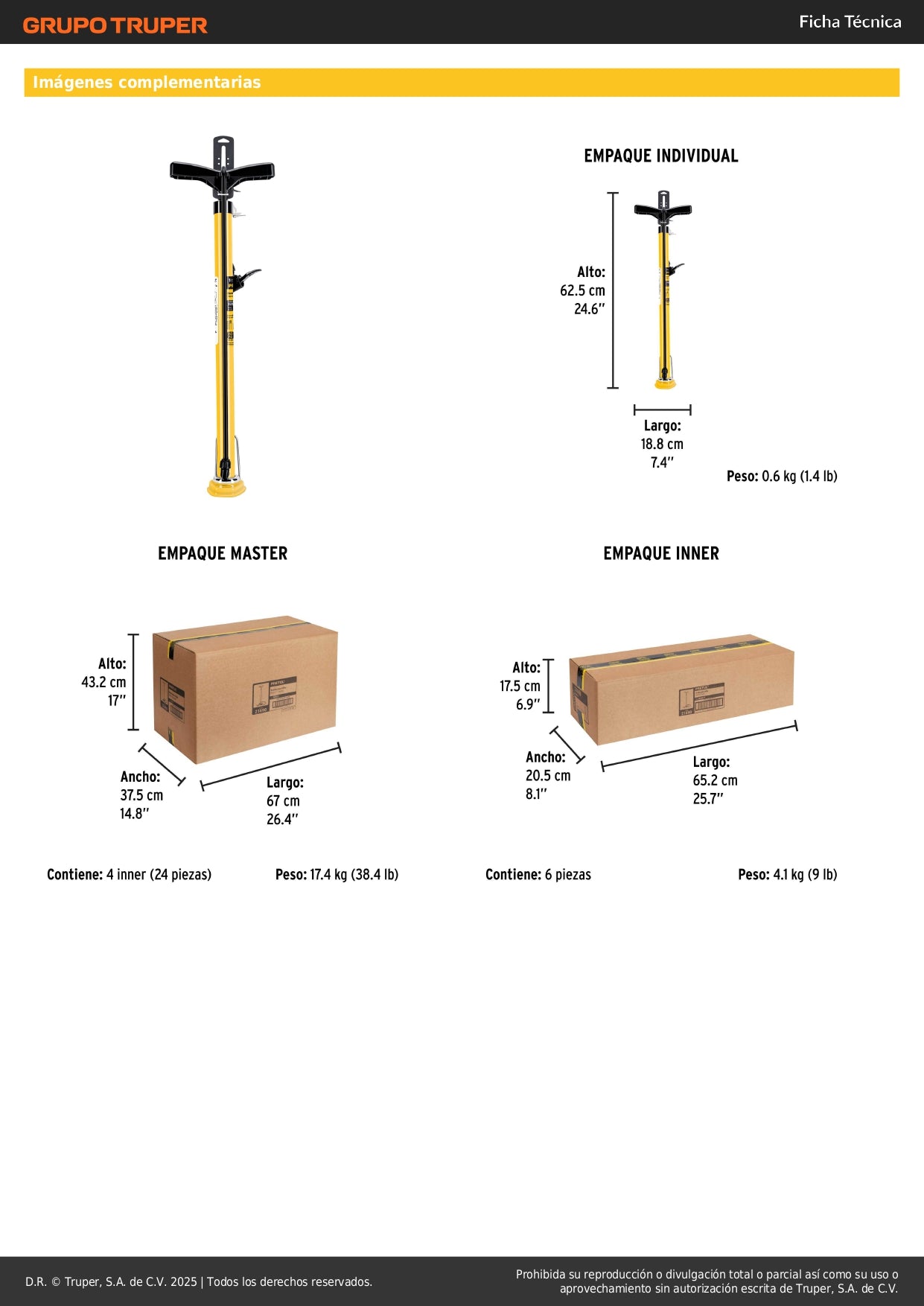 Bomba Manual PRETUL 80 PSI - Inflador Profesional para Bicicletas y Balones con Cilindro de Acero y Cabeza Dual Universal - Solución Rápida para Neumáticos Desinflados