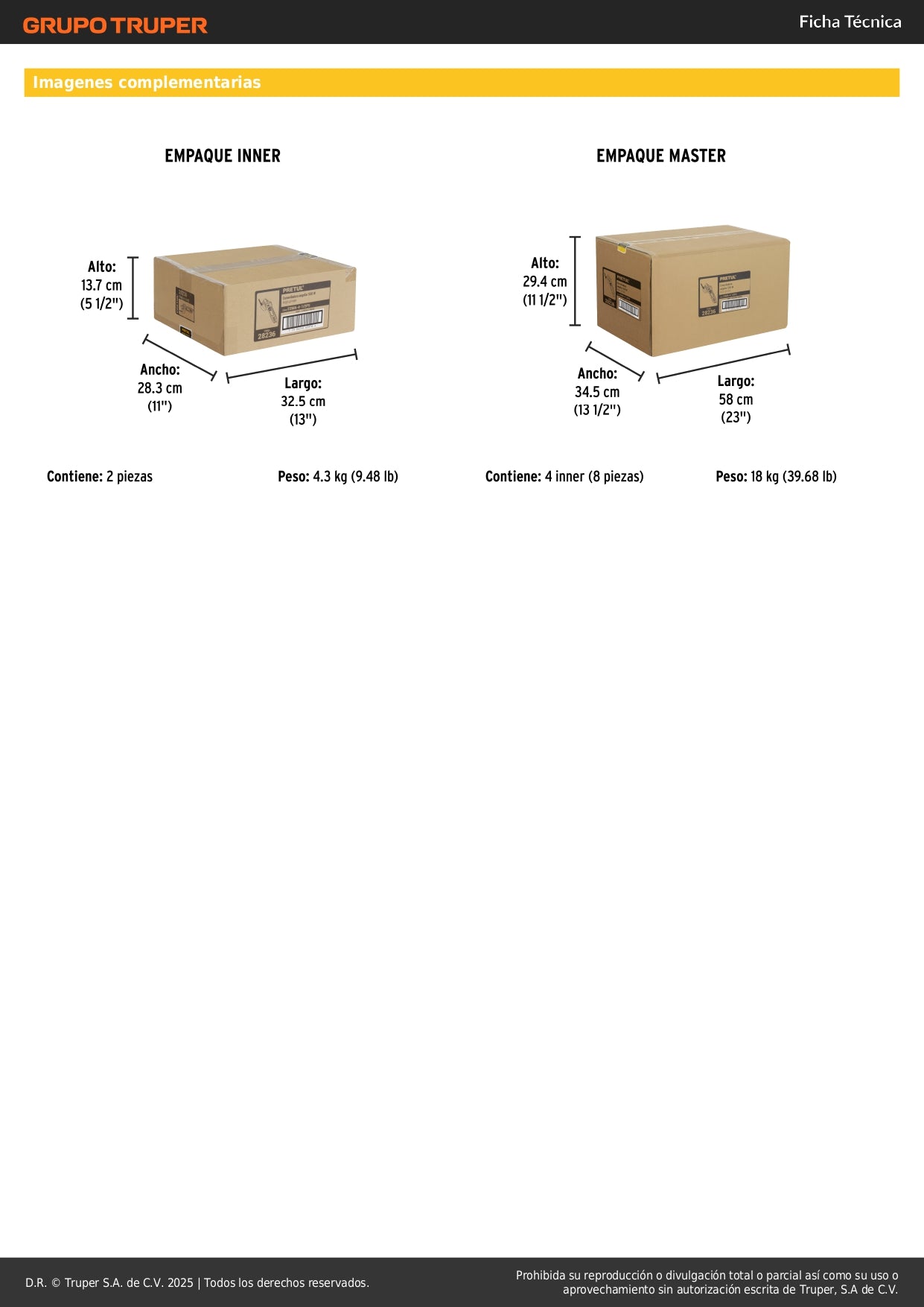 Esmeriladora Angular PRETUL 4-1/2 Pulgadas 550W ESMA-4-1/2P5 - Motor Eficiente Mango Ajustable Uso Continuo