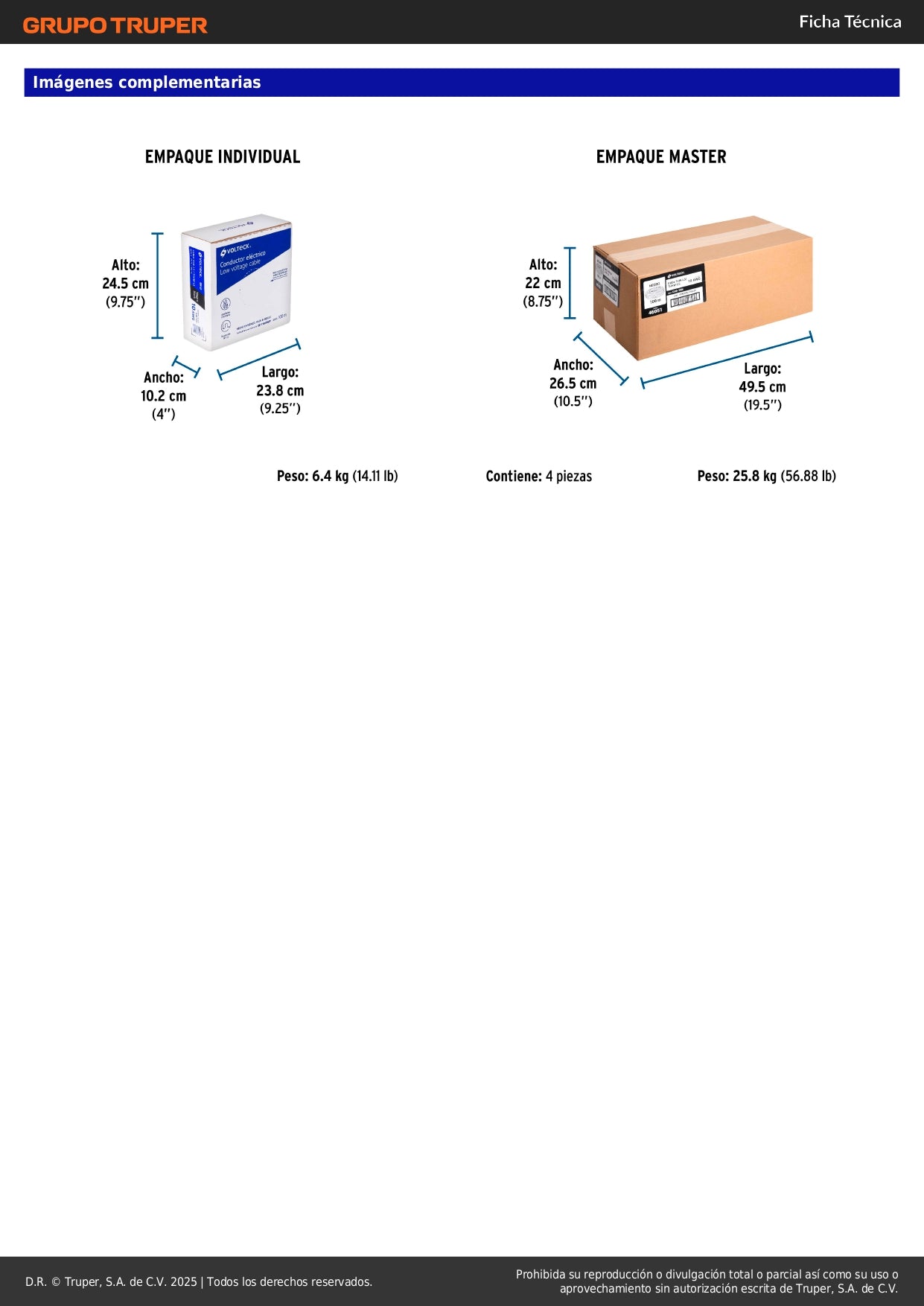 Cable THHW-LS 10 AWG Negro 100m Volteck - Solución Profesional para Instalaciones Eléctricas Seguras