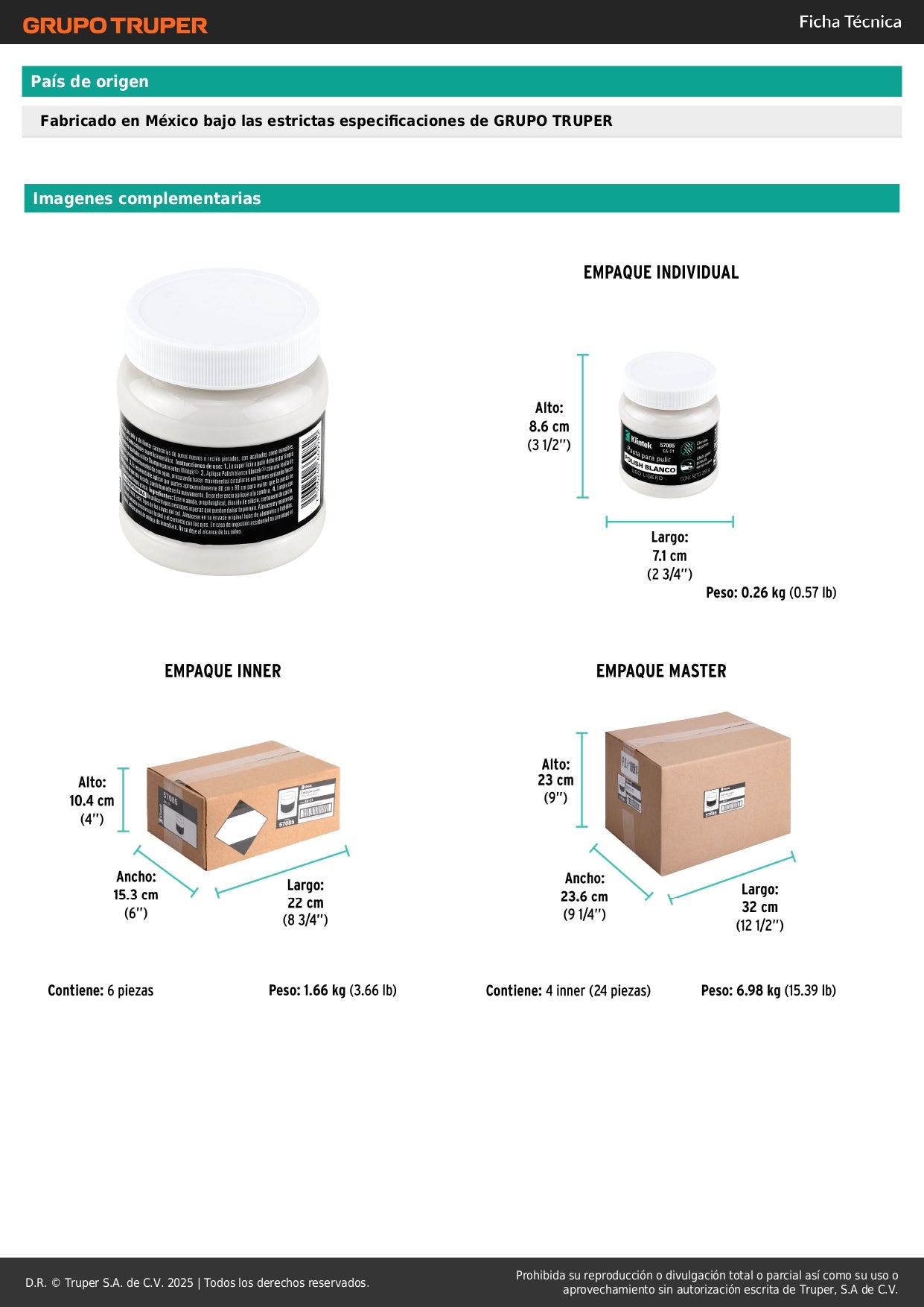 Polish Blanco Pasta Automotriz KLINTEK 250g - Elimina Rayones y Restaura Brillo Natural - Grano Fino para Pintura Semi-Nueva - Fácil Aplicación