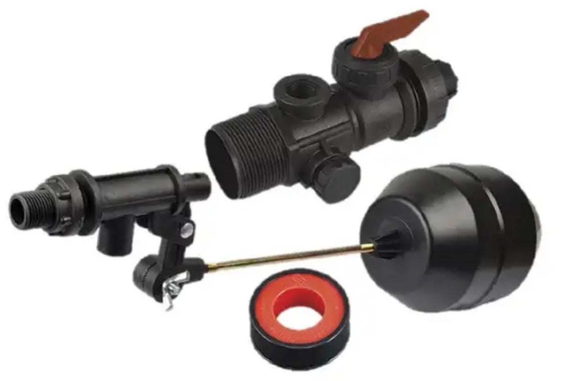 Tinaco Tricapa IUSA, 1100 L, Negro + Accesorios Alta Presión