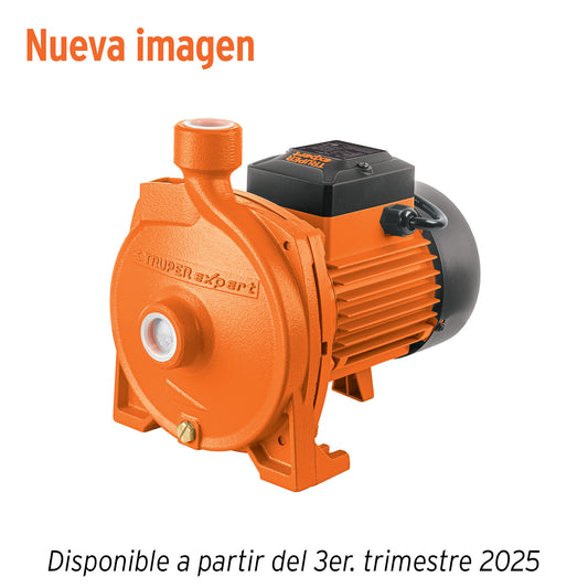 Bomba Centrífuga 1 HP EXPERT BOAC-1 - Alto Caudal para Cisterna a Tinaco - Agua Limpia Modelo Europeo
