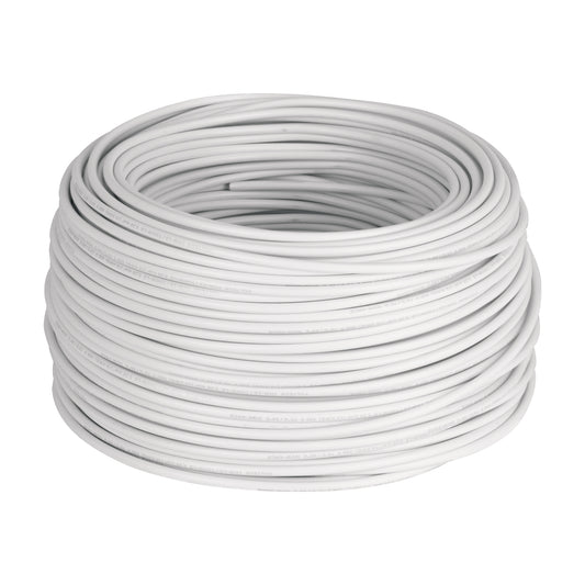 Cable THHW-LS 10 AWG Blanco 100m Volteck 100 % cobre - Solución Profesional para Instalaciones Eléctricas Seguras