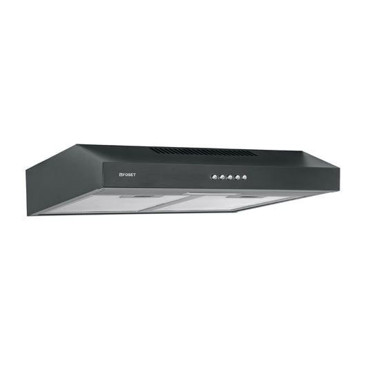 Campana Extractora Empotrable 50cm Negra FOSET - Cocina Profesional