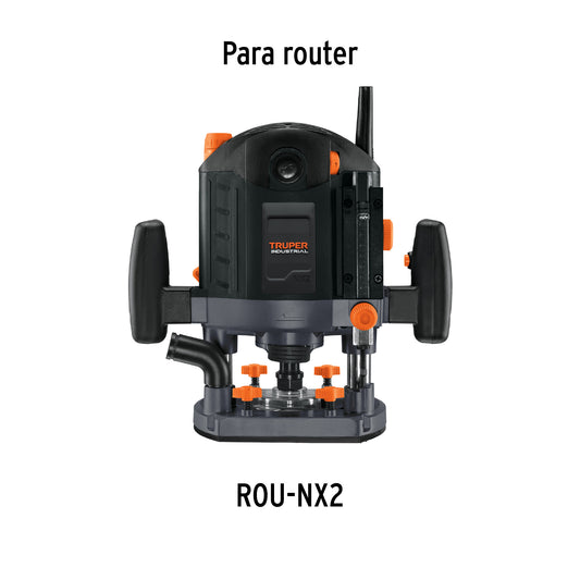 Bolsa con 2 carbones de repuesto para ROU-NX2, TRUPER