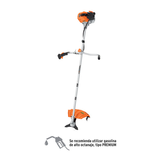 Desmalezadora Gasolina 33cc DES-330 Mango Bici 18" - Elimina Maleza Verde y Seca con Motor 1.4HP Arranque Fácil y Arnés Ergonómico