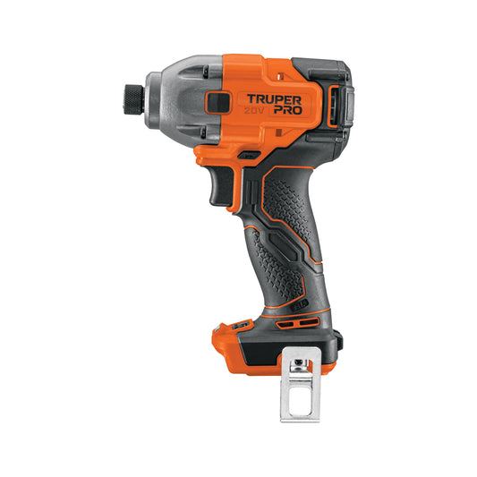 Destornillador de impacto 1/4", 20V, sin accesorios, PRO