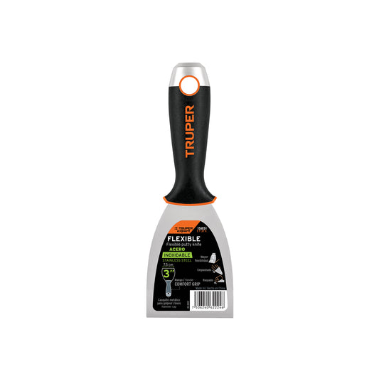 Espátula Flexible 3 Pulgadas ET-3FX Acero Inoxidable EXPERT - Solución Profesional para Trabajos de Precisión y Acabados Perfectos