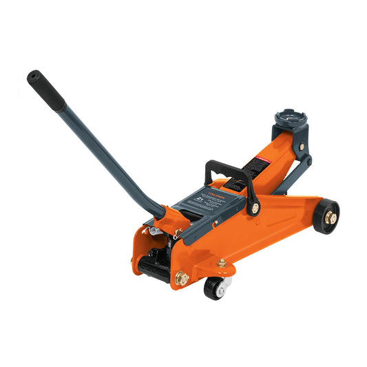 Gato Hidráulico de Patín 2 Toneladas Truper GAPA-2M - Levantamiento Seguro de Vehículos con Ruedas Giratorias y Válvula de Seguridad