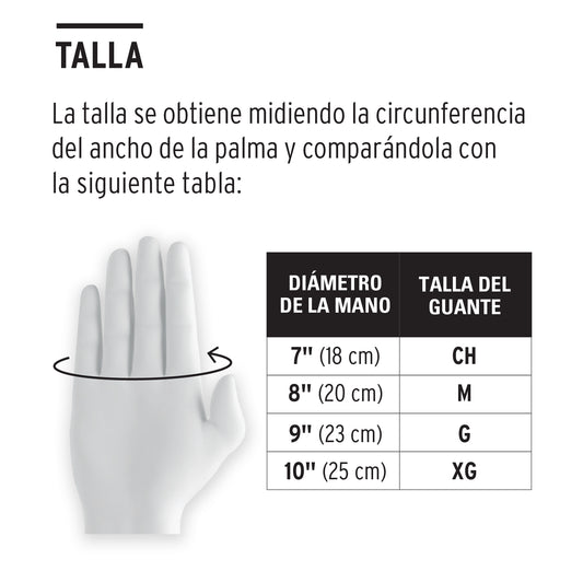 Guantes de Seguridad Industrial Truper GU-411 - Poliéster con Recubrimiento de Látex Antideslizante para Protección contra Cortes en Construcción y Carpintería