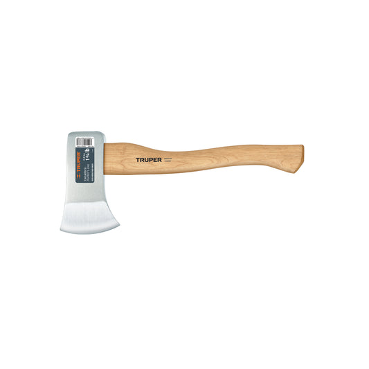 Hacha Cazadora Truper 1-3/4 lb Mango Hickory 15" - Solución Profesional para Corte de Madera HC-1-3/4