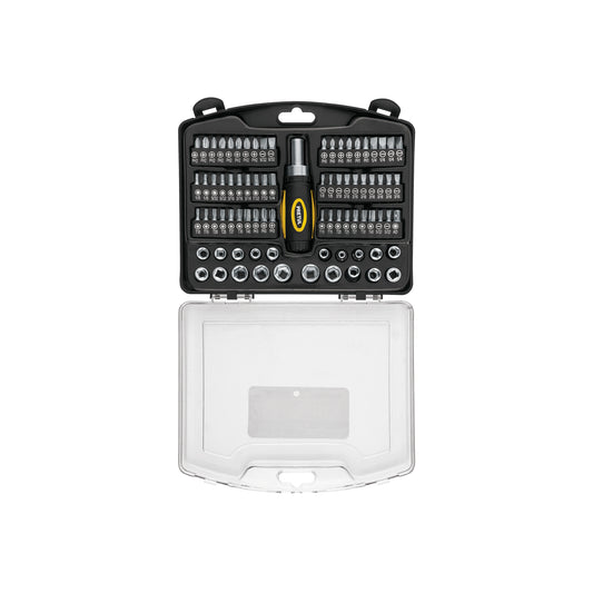 Juego de Herramientas Mecánico 81 Piezas 1/4" Pretul JUDA-81P - Kit Profesional con Matraca y Estuche - Solución Completa para Reparación Automotriz