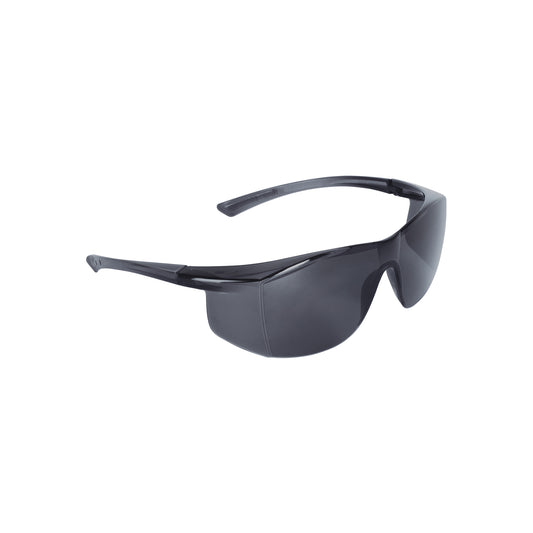 Lentes de Seguridad Grises Truper Ultralite LEN-LN - Protección UV Antirayadura Policarbonato - Solución Profesional para Industria Construcción Taller