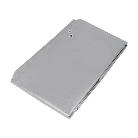 Lona Polietileno Reforzada 3x5m TRUPER LT-35 - Protección UV Resistente Rasgaduras Gris 180g/m2 Anti-Moho