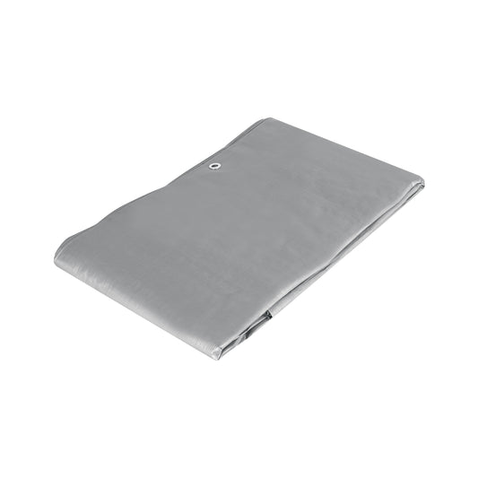 Lona Polietileno Reforzada 4x5m Gris 180g/m² Anti-UV Resistente Rasgaduras - TRUPER LT-45