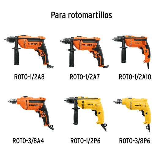 Mango de repuesto para ROTO-1/2A7,ROTO-1/2A8,ROTO-1/2A9