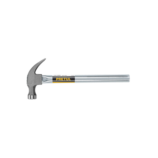Martillo Uña Curva 16 oz MT-16P Pretul - Mango Tubular Reforzado para Clavar y Extraer Clavos Profesional