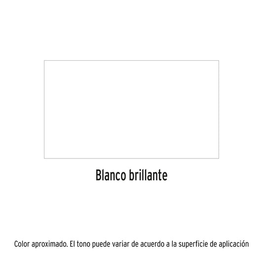 Pintura Aerosol Blanco Brillante 400ml PA-BB - Anticorrosión Secado Rápido para Metal Madera Plástico - Máxima Cobertura Sin Plomo