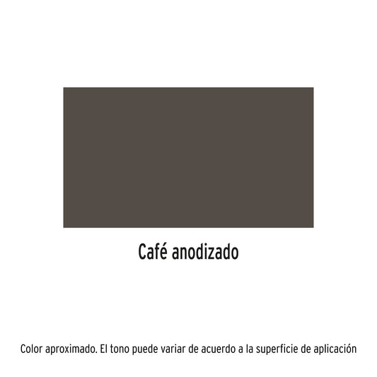 Pintura Aerosol Café Anodizado PA-CA 400ml - Anticorrosión Secado Rápido para Metal Madera Plástico - Acabado Profesional Manualidades