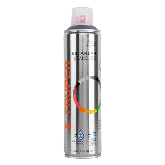 Pintura Aerosol Gris Primario Anticorrosión 400ml - Secado Rápido para Metal Madera Plástico - PAP-GR
