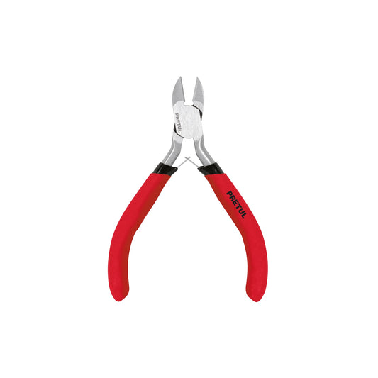 Mini Pinza de Corte Diagonal 4" PRETUL PMP-CD4 - Cortes Precisos en Espacios Reducidos