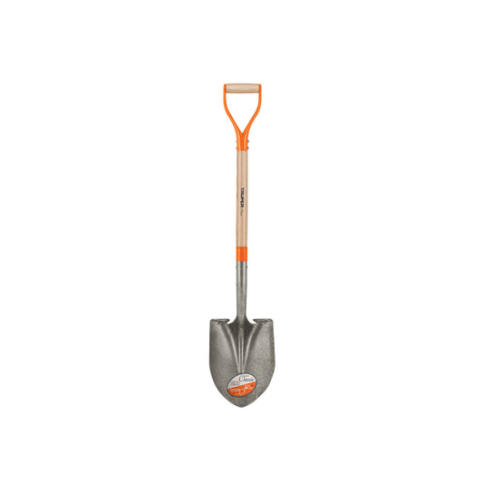 Pala Redonda Classic Truper PRY - Acero Carbono Puño Y Metálico - Solución Profesional para Excavación y Jardinería