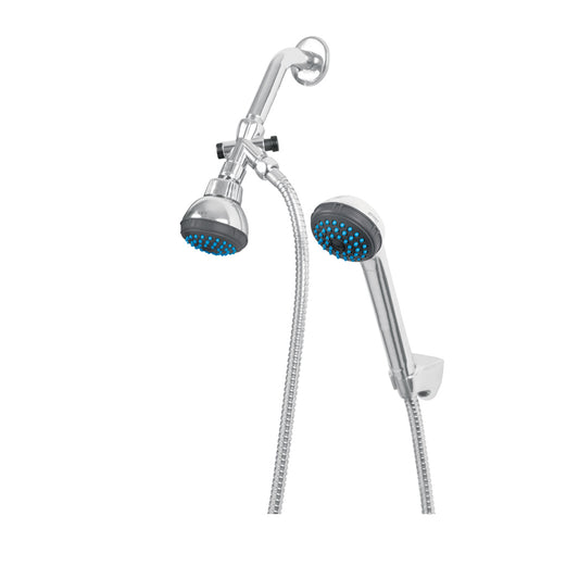 Regadera para Baño 2.5" con Extensión Tipo Teléfono FOSET BASIC