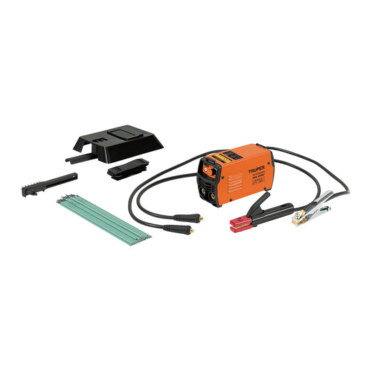 Mini Soldadora Inversora TRUPER 130A Bivoltaje 127/220V - Portátil y Eficiente para Soldadura Profesional SMAW TIG - SOIN-120MBT