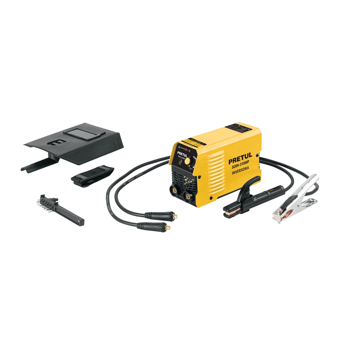 Mini Soldadora Inversora PRETUL 100A 127V Serie 300 - Solución Portátil para Soldadura Profesional SMAW-MMA - Modelo SOIN-310MP