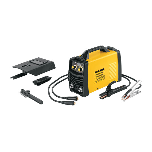 Soldadora Inversora PRETUL 200A Bi-Voltaje SOIN-520BP - Solución Profesional para Soldadura SMAW TIG - Compacta Portátil Eficiente