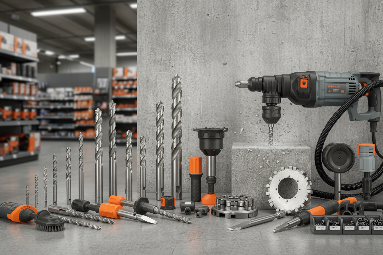 Accesorios para Rotomartillos y Taladros Profesionales