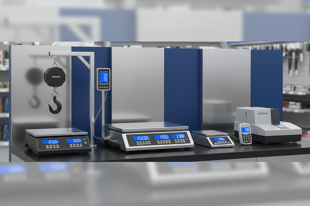Básculas Electrónicas Comerciales e Industriales