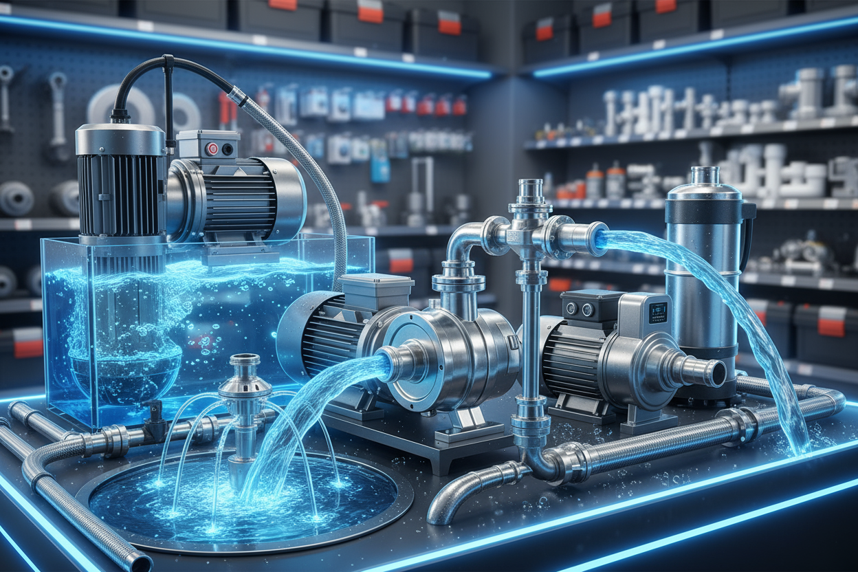 Bombas para Agua - Sumergibles, Periféricas y de Presión