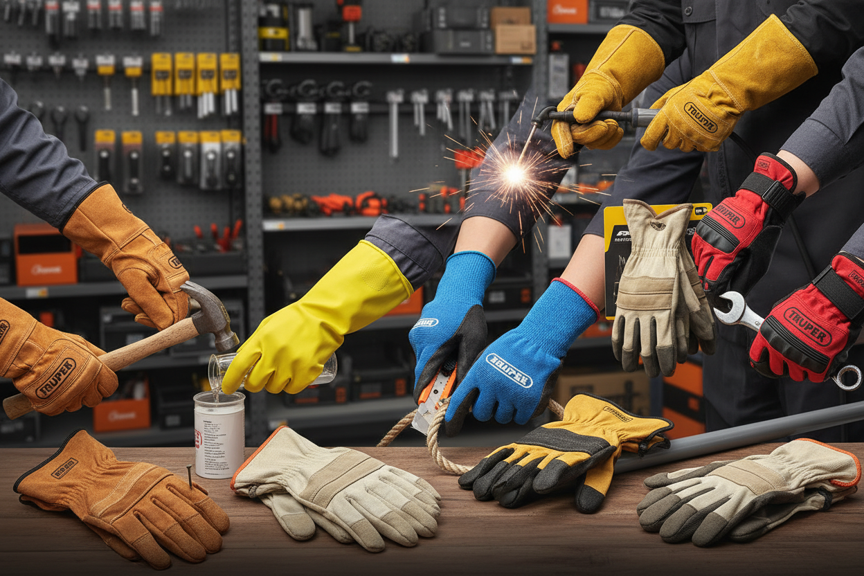 Guantes de Seguridad Industrial - Protección para Manos