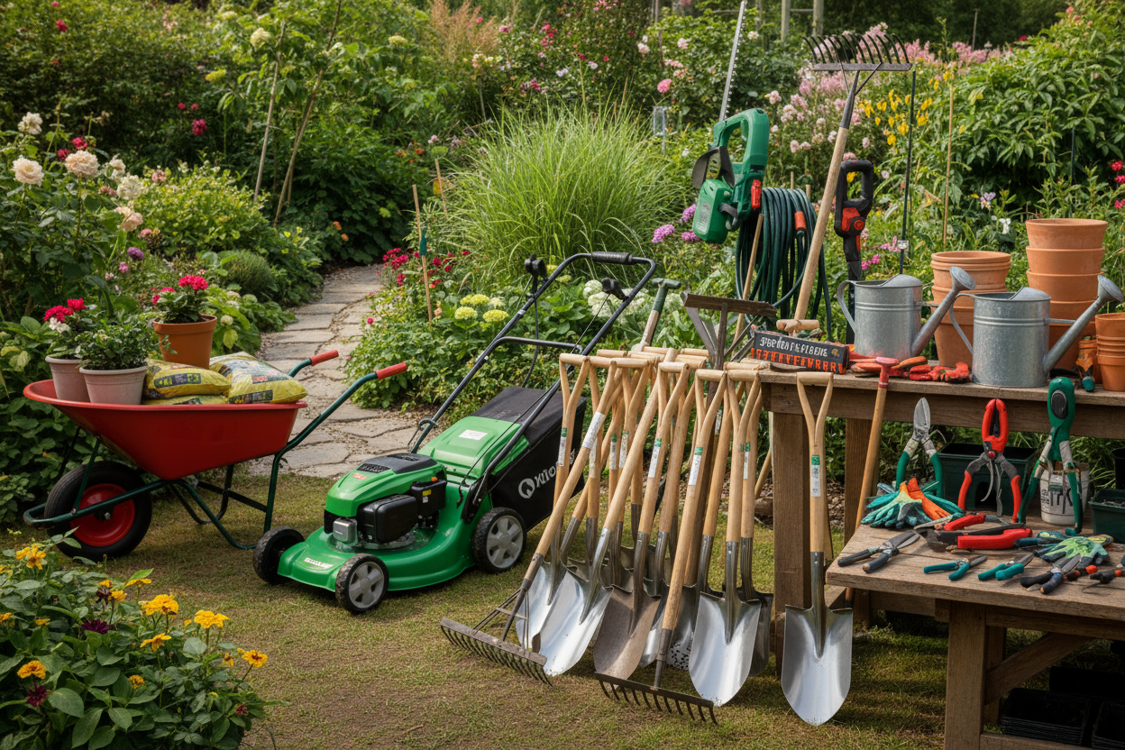 Herramientas de Jardinería y Cuidado del Jardín