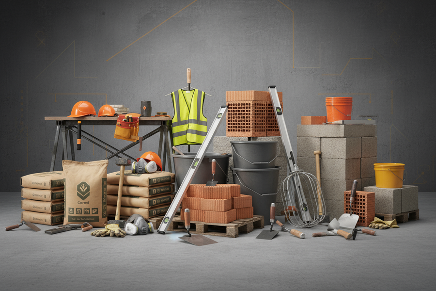 Materiales y Herramientas de Construcción