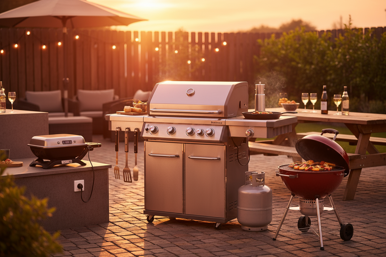 Parrillas y Asadores - Gas, Eléctricas y Portátiles