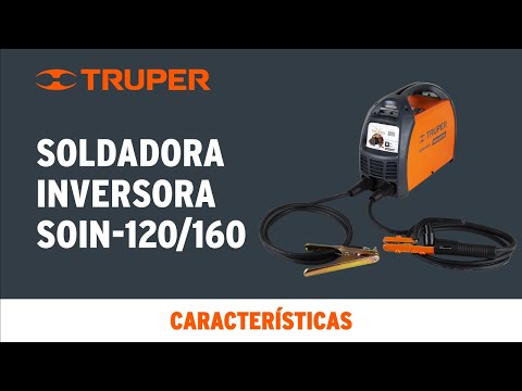 Soldadora inversora bi-voltaje 160 A, 127 V/220 V, Truper