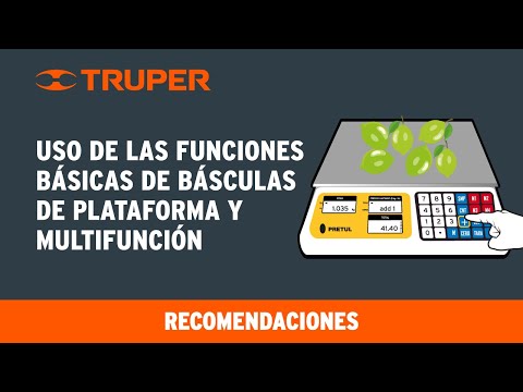 Báscula capacidad 200 kg plegable de plataforma, Truper para Negocios comercios