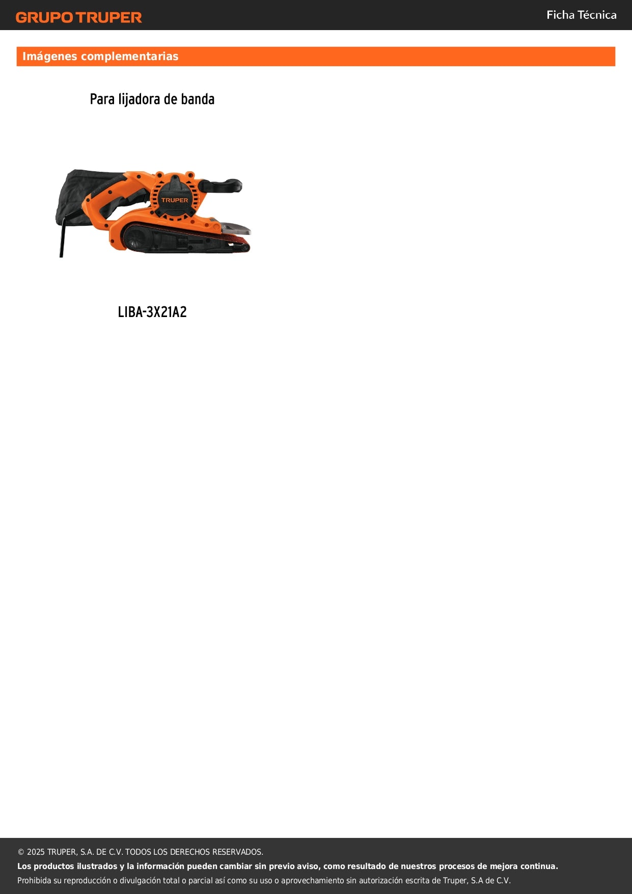 Tapa porta carbón de repuesto para LIBA-3X21A2, Truper