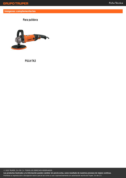 Interruptor de repuesto para PULA-7A3, Truper