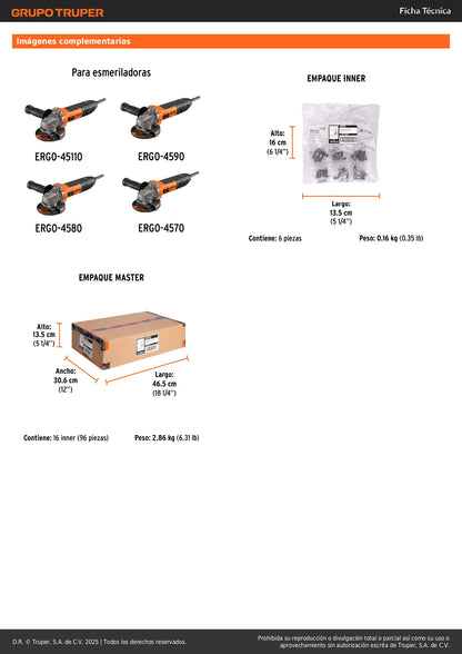Interruptor de repuesto para ERGO-4590/4580/45110/ 4570