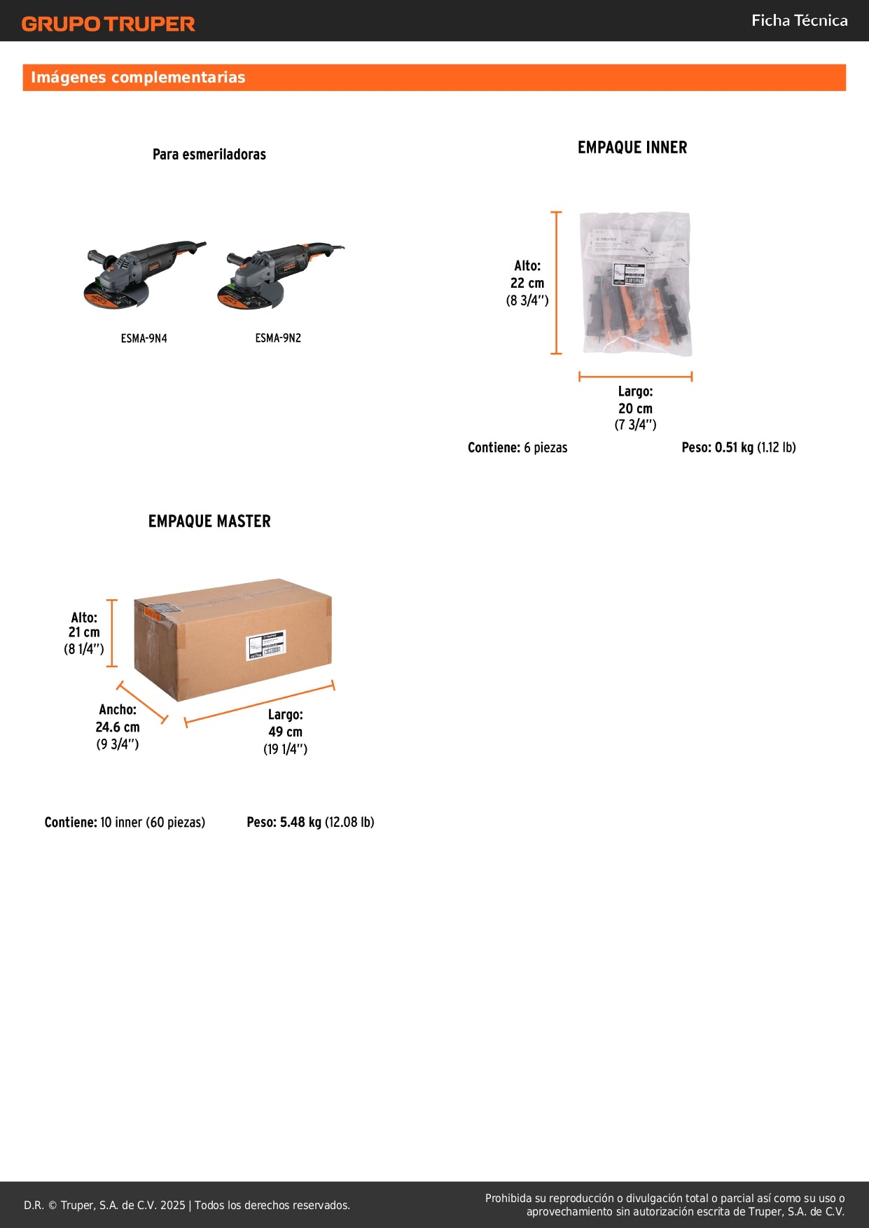 Interruptor de repuesto para ESMA-9N4- N2, Truper