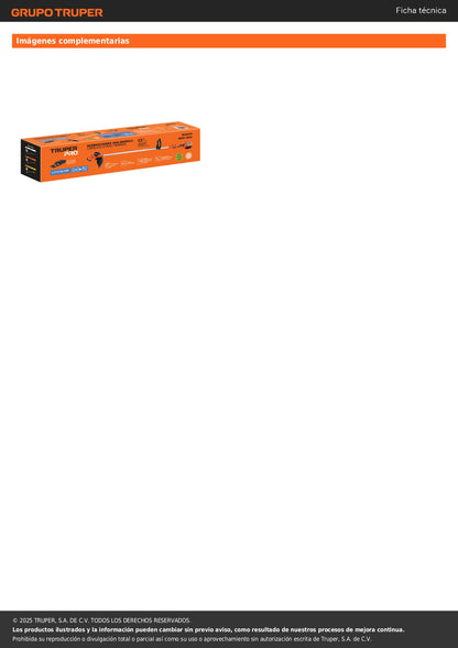 Desbrozadora inalámbrica 40V, 2 baterías 2Ah,1 carg.dual,PRO