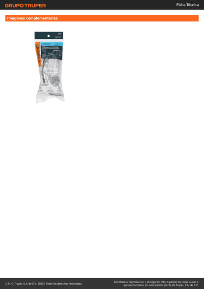 Lentes de Seguridad Truper Ultralite Interior-Exterior - Protección UV Antirayadura Policarbonato - Solución Profesional para Industria Construcción Taller