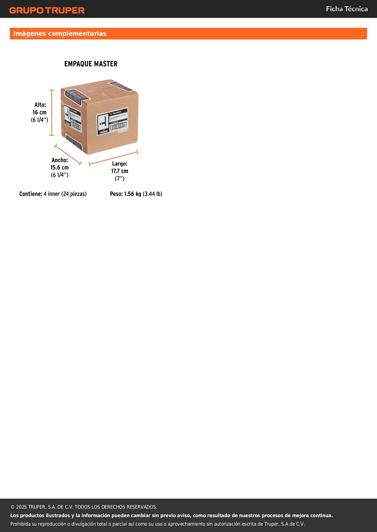 Llave para broquero de 1/2", TRUPER